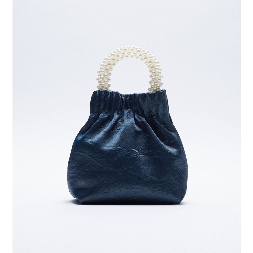 Zara pearl handle crossbody bag